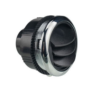 Rv Electronics Round Adjustable Air Vent With Chrome Trim For Caravan - Product Image 3