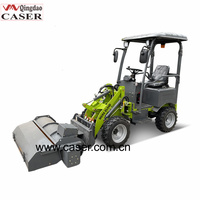 QINGDAO CASER 0,4 Tonnen EL04D China Mini Garten- und Landwirtschafts-Elektro-Radlader mit CE-Zertifizierung zum Verkauf