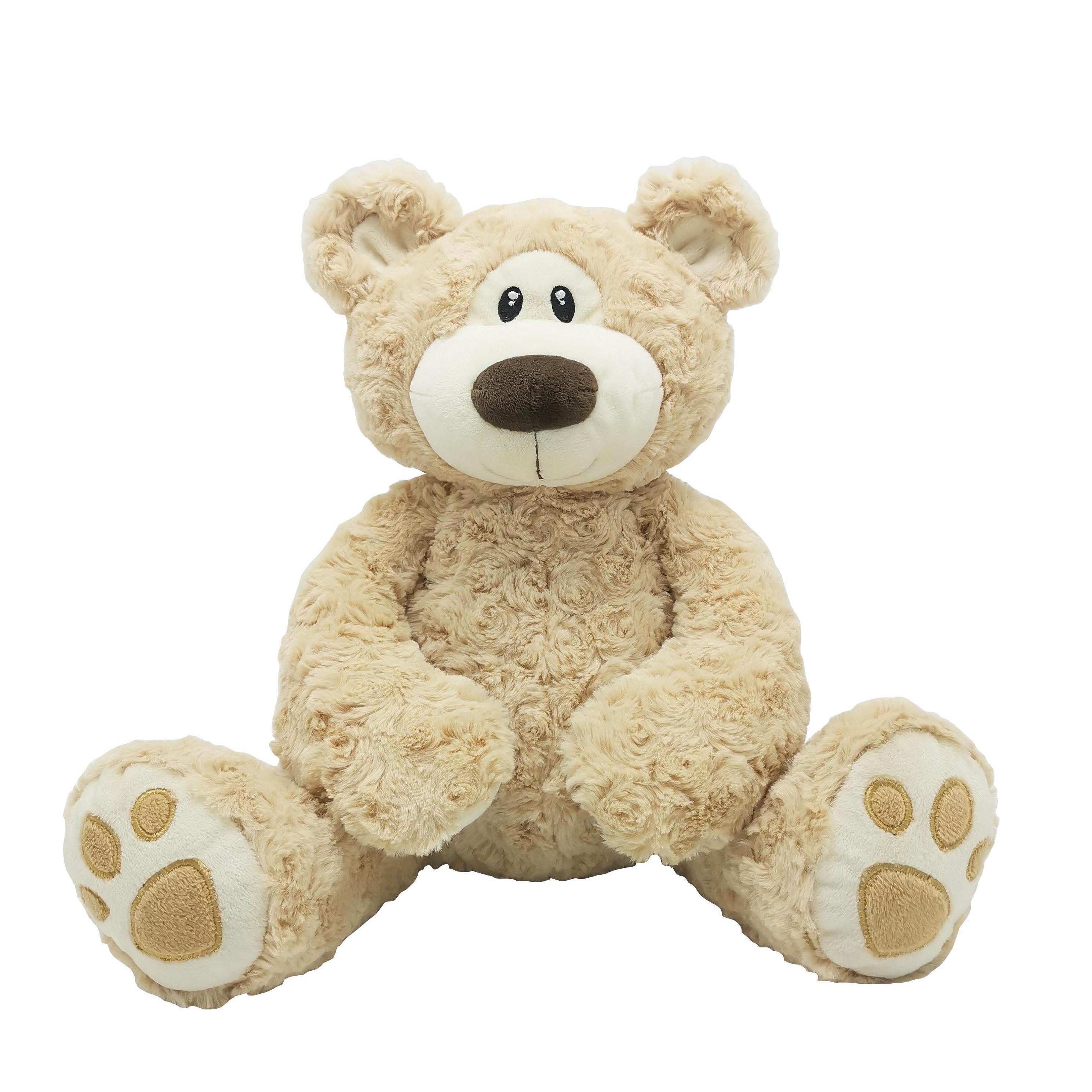 oso de peluche con ojo bordado lindo y seguro, perfecto para