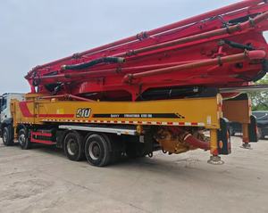 Camion pompe à béton diesel d'occasion 2021, châssis auto-développé, portée verticale 60m, productivité 18m/h, marque chinoise - Product Image 1