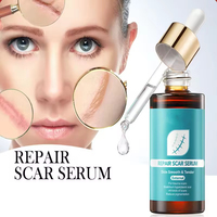Private Label Ceremides Sérum à base de plantes Soin de la peau pour l'essence pour la réduction des cicatrices de brûlures du visage et des yeux et crème réparatrice de pigmentation