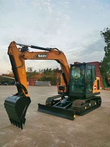 Produit tendance mondial : Mini-excavatrice sur chenilles de 7,5 tonnes SY75C à prix avantageux - Product Image 1