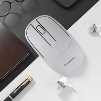 Souris sans fil Banda M60 2.4G, 3 boutons, récepteur USB, 1200 DPI, alimentée par batterie, portable, ABS, PC, logo OEM personnalisé, fabrication chinoise