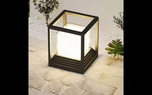 Modern Decorative Square LED Gate <b>Post</b> Wall for Parks Gardens Wholesale Cheap Waterproof Pillar <b>Lights</b> Easy Deployment Ballast - Product Image 6