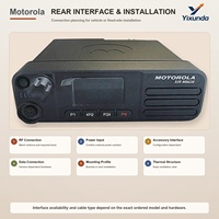 Radio mobile numérique Motorola DM4400e VHF ou UHF, 99 canaux, IP54, affichage numérique, audio intelligent pour la communication en flotte