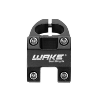Tige de guidon WAKE 22,2 mm, longueur 40 mm, tiges de guidon en alliage d'aluminium pour vélo de montagne, guidon court pour la plupart des vélos, vélos de route, VTT