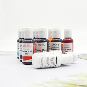 อาหารสีย้อมวุ้นอาหารสีเจลสีอาหารสีแดงสีชมพูสีฟ้าสีเหลืองสีม่วงสี<span class=keywords><strong>ส้ม</strong></span>สำหรับขนมไอศครีมฟองดองเค้ก - Product Image 1
