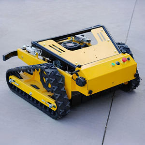 Meilleur robot <span class=keywords><strong>tondeuse</strong></span> chinois télécommandé sur chenilles avec fonction de paillage et pelle à neige personnalisable - Product Image 4