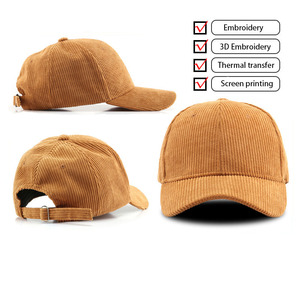 Sombreros Snapback unisex personalizados de alta calidad, gorras con logotipo personalizado, fabricante, <span class=keywords><strong>precio</strong></span> al por mayor, gorras de béisbol deportivas de pana - Product Image 2