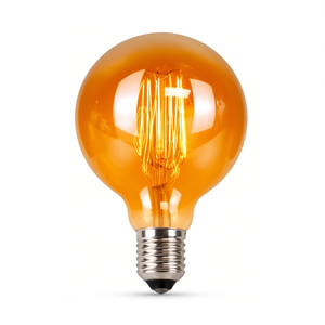 Lampadina LED Decorativa Ambrata 125mm 4W 2200K E27 Luce Calda - Product Image 2