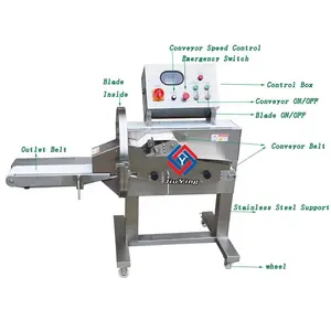 Hergestellt aus Lebensmittel qualität Edelstahl automatische Fleischs ch neider/Rindfleisch Kutteln Char Siu Slicer Cutter Maschine zum Verkauf