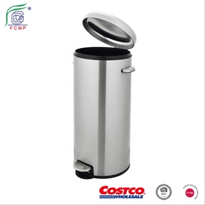 ถังขยะแบบใช้เท้า,ถังขยะโลหะ,ถังเก็บฝุ่นสำหรับโรงแรม - Product Image 6