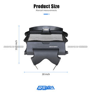 Les pièces automobiles renforcent le carénage de radiateur de refroidissement de moteur en plastique pour Maserati Quattroporte V6 GT Modena 670001328 - Product Image 5