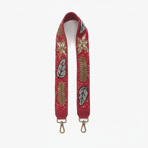 Cinturón con correa de bordado étnico colorido para bolsos cruzados - Product Image 1