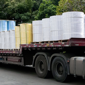 กระดาษม้วนความร้อนสำหรับเครื่อง POS ขนาด 80 แกรม ยี่ห้อ Manufacturer สำหรับเครื่องบันทึกเงินสด แบบม้วนจัมโบ้ - Product Image 6