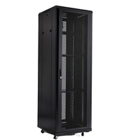 Armoire réseau extérieure étanche pour centre de données 36U 42U, rack de serveur, armoires réseau électrique montées sur poteau