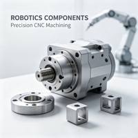 Pièces mécaniques de robot OEM, composants de précision usinés CNC sur mesure, acier inoxydable, Shenzhen