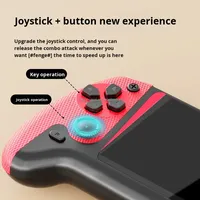 Konsol Game Genggam Baru JSGAMING Q21 2026 CPU Quad-core 500 Game Layar Besar Definisi Tinggi Wi-Fi Kontroler Ganda 3,5-Inci