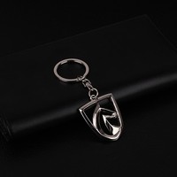 Porte-clés Métal Personnalisé Logo de Voiture Adapté pour Opel Mitsubishi Renault Volvo Vente en Gros Émail Diverses Marques de Voitures