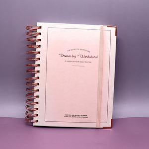 Joytop – Agenda hebdomadaire et mensuel à couverture rigide, Agenda à reliure spirale personnalisé, carnet d'objectifs, Journal <span class=keywords><strong>2023</strong></span> - Product Image 1