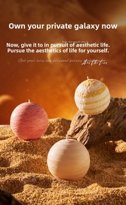 Bila Star ชุดของขวัญสุดสร้างสรรค์สำหรับวันวาเลนไทน์ชุดเทียนศิลปะเคลือบขี้ผึ้งผสมกับพืชน้ำ8<span class=keywords><strong>ดาว</strong></span>เคราะห์ - Product Image 2