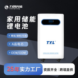 T.Y.L Lithium Iron Phosphate Battery 51.2V 300Ah Home Energy Storage <b>Wall</b> Mounted Solar System Component - Product Image 1