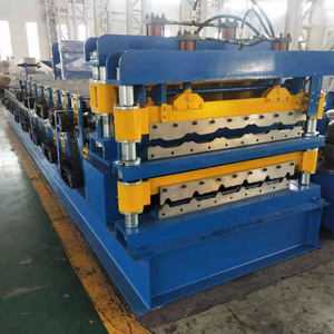 Chất lượng cao tráng men ngói ibr tấm hai lớp sóng hình thang mái Báo Chí làm cho máy cuộn hình thành máy móc - Product Image 4