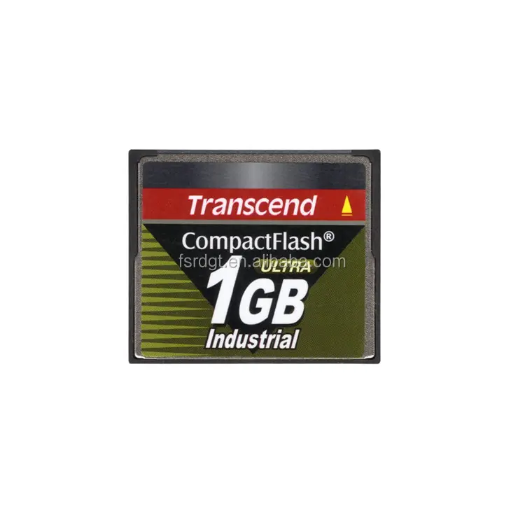 Original Transcend CompactFlash Memory Card 1GB ULTRA Industrial TS1GCF100i CompactFlashカード