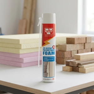 Espuma de Poliuretano Resistente a Altas Temperaturas, con Sellado Fuerte y Logotipo Personalizado del Fabricante, Resistente al Fuego - Product Image 1