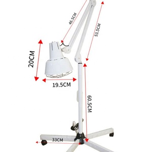 <span class=keywords><strong>Lampe</strong></span> infrarouge portable <span class=keywords><strong>sur</strong></span> <span class=keywords><strong>pied</strong></span> avec tête pivotante, ampoule 275W, <span class=keywords><strong>lampe</strong></span> de physiothérapie infrarouge pour studio de yoga - Product Image 2
