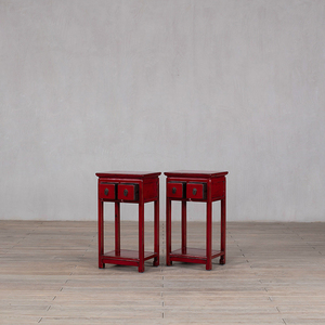 Handmade Solid Wood <strong>Corner</strong> <strong>Table</strong> with Drawer <strong>for</strong> Apartment <strong>Hallway</strong> Decorative Furniture - Product Image 3