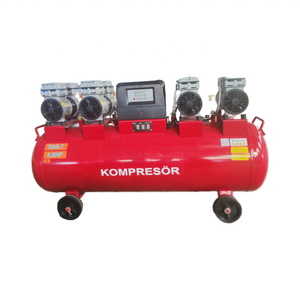Compresor de Aire con Motor Sin Aceite, 200L, Vertical, Silencioso, 220V, Portátil, Refrigerado por Aire, para Uso Industrial - Product Image 1