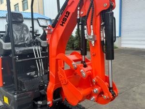 ENVÍO GRATUITO Mini Excavadora de 1.2 Toneladas, Excavadora Agrícola, Mini Excavadora de Orugas de 1 Tonelada y 2 Toneladas, Mini Excavadora Pequeña con Pulgar Hidráulico - Product Image 4