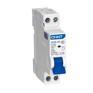 Chint NXB-40 thu nhỏ ngắt mạch 1P + N 6A 10A 16A 20A 25A 32A 40A dpn MCB - Product Image 1