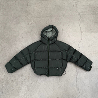 Vestes matelassées de qualité supérieure personnalisées, design tendance, vêtements d'hiver, veste bomber en nylon avec fermeture éclair, veste matelassée, fabricant de vestes en duvet