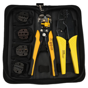 Kit d'outils Derui Tools Mini Pince à sertir multi-mâchoires HS-03BC pour fils de 16 AWG, entrée frontale, en acier à haute teneur en carbone, pour bricolage - Product Image 5