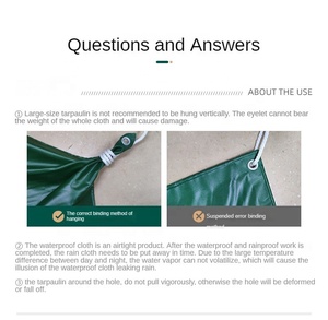 Verde impermeabile Ripstop telone in PVC tessuto di plastica laminato tenda per camion auto tessuto stile resistente all'acqua per ospedali - Product Image 4