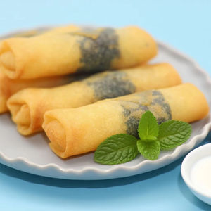 Vente en gros Meilleure cuisine chinoise congelée Choix du chef Rouleau de printemps aux algues décontracté Qualité fiable dans un emballage en boîte - Product Image 1