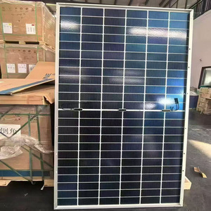 Panneau Solaire à Double Verre 585W 580W Demi-Coupe 144 Cellules 156,75mm Monocristallin Module de Grade A - Product Image 2