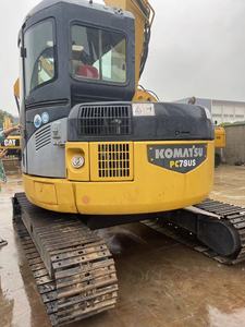Modèle 2019 Komatsu PC78US Excavatrice 8 tonnes Excellentes performances Pompe Kawasaki d'origine Moteur KYB 41kW Puissance Occasion bon marché - Product Image 5