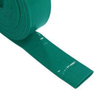 Tuyau plat en PVC flexible de haute qualité 2-10 bars, OEM, haute pression, norme ISO, taille et longueur personnalisables, irrigation, eau