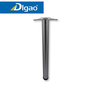 Pieds de <span class=keywords><strong>table</strong></span> de jardin amovibles en tube rond réglables en hauteur - Product Image 4