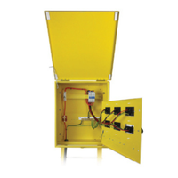 Tablero de Distribución de Energía Trifásico de 100A con Protección de Interruptor Automático AS/NZS 3012, Tablero de Energía Temporal