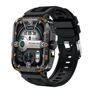 2025 zw59 BT Smartwatch với LED 1.95 inch TFT hình vuông không thấm nước IP67 trả lời cuộc gọi & theo dõi giấc ngủ thiết bị đeo - Product Image 3