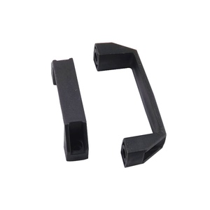 Anwang Tiradores de Gabinete de Nylon Negro, Montaje Superficial, Espaciado de Orificios 90mm 120mm 150mm 180mm - Product Image 4