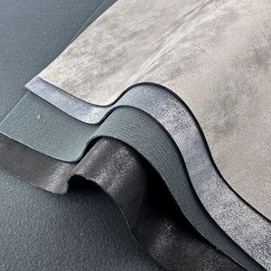 Qifeng <b>Leather</b> Pearlescent Pu <b>Leather</b> 0.9mm For <b>Shoes</b> Bags Furniture - Product Image 1