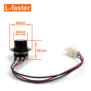 Lfaster-controlador de bicicleta eléctrica personalizado, potenciómetro Compatible con acelerador sin escobillas cepillado - Product Image 2