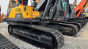 Excavadora Volvo usada enorme original, excavadoras de orugas VOLVO EC350 pesadas de segunda mano, 35 toneladas en gran oferta - Product Image 4