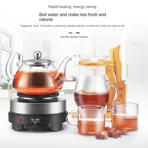 <span class=keywords><strong>Estufa</strong></span> eléctrica pequeña multifuncional para té Mocha, calefacción de café, uso doméstico portátil, elemento calefactor de bobina, revestimiento antiadherente - Product Image 1