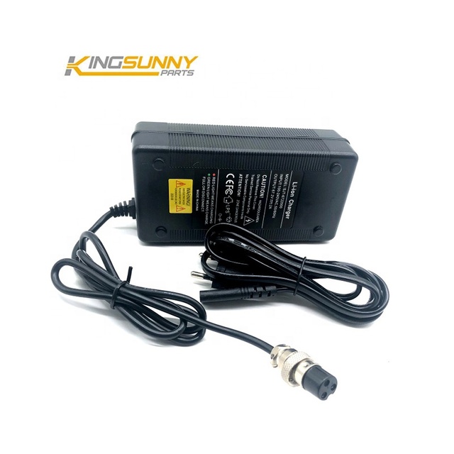 High Quality Scooter Power Adapter 67.2V 2A GX16 Plug Battery Charger for Zero 10x Vsett 10+ 60V Electric Scooter